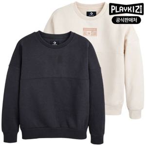 [플레이키즈프로]컨버스 키즈 릴랙스 맨투맨 E224SW301P