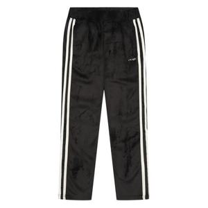 [에꼴리에]여아 기모 밴딩 2선 벨로아 골지 팬츠 21D1254_BK