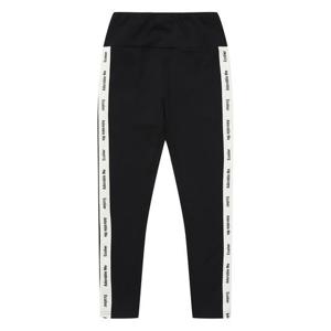 [에꼴리에]여아 기모 로고 트랙 레깅스 21D0281_BK