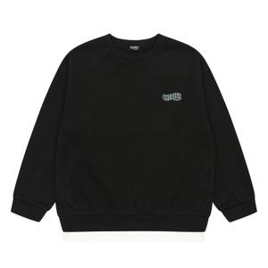 [에꼴리에]여아 기모 소녀 일러스트 레이어드 맨투맨 티셔츠 21D0455_BK