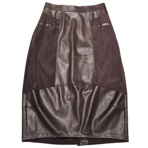 [안지크]레더배색셋업스커트 AJ3SK1100