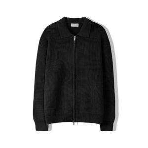 남자 고밀도 모달 레아 하찌 집업 가디건 SG-CA-Q026-검정