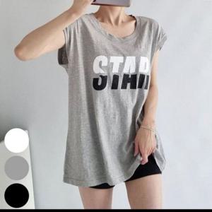 빅사이즈 빅사이즈미시옷 305P417S 캡 롱나시 스타 의