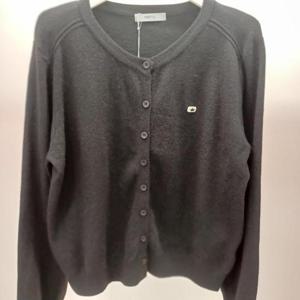 Destijl HC06 짧은 크롭 깔끔한 니트티형 앞오픈 라운드 니트가디건 D2533cd10B