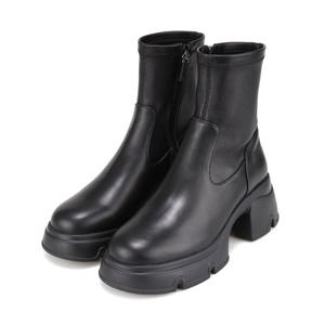 [바바라(슈즈)]양가죽 경량 몰드 여성 앵클부츠 2COLOR_BBI831BK