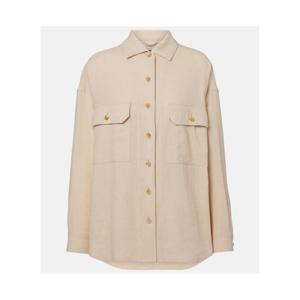 로로피아나 리넨 울 셔츠 P01069524