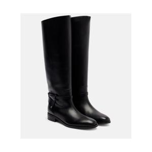 지미추 Lawton 레더 니하이 부츠 P01071268