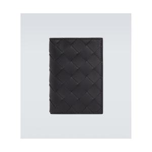 보테가베네타 인트레치아토 레더 카드 홀더 P01110311