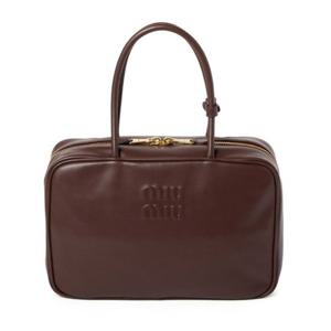 미우미우 가방 토트백 가죽 5BB117 2CRW F0NBL