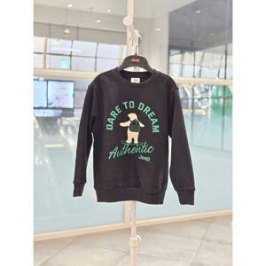 [JEEPKIDS(지프키즈)] 어센틱 보드곰 맨투맨 KQ4TSU881BK