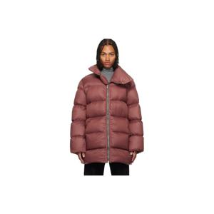 릭오웬스 패딩 핑크 콘코르디안 터틀 다운 코트 252232M178007