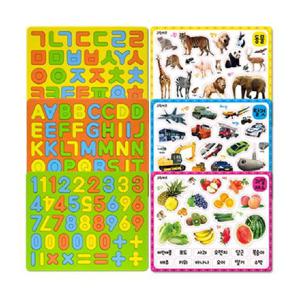 [마미북]말랑말랑 EVA 자석 학습놀이 6종 중 택1