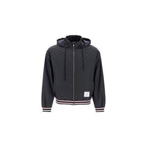 Thom Browne 로고 패치 집업 재킷 MJT496A06859 415 TP956615239