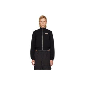26 SS 디젤 여성 블랙 플라신 트랙 재킷 252001F097003