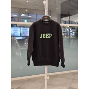 [JEEPKIDS(지프키즈)] 대문자 지프 보드곰 맨투맨 KQ4TSU852BK