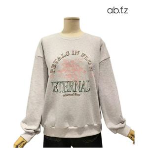 [에이비에프지]프린팅 맨투맨 티셔츠 APZ4ZK32K