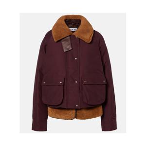 로에베 시어링 라이닝 코튼 블렌드 패딩 재킷 P01117651