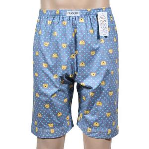 부드러운 남성 면 빅사이즈 5부 파자마 잠옷 바지