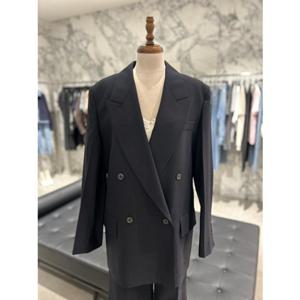 보브 VOV 울 믹스 블렌드 피크트 라펠 더블 자켓 (71153108011)