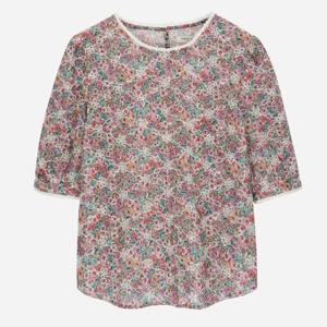 [써스데이아일랜드][여성] 플라워 패턴 자수 블라우스 T256MBL145W