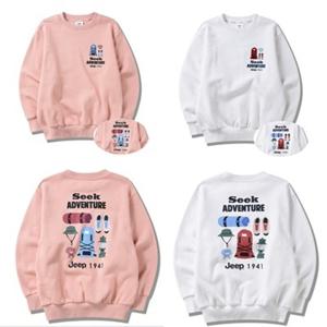 [JEEPKIDS(지프키즈)] 기모 지프 어드벤쳐 그래픽 맨투맨 KP4TSU856LO