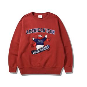 [JEEPKIDS(지프키즈)] 기모 아메리칸 어드벤쳐시리즈 맨투맨 KP4TSU852RD