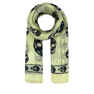 25FW 알렉산더 맥퀸 프린트 실크 foulard 8078893052Q7368 TP565433033