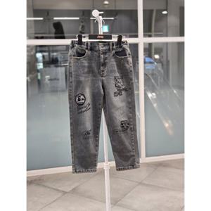 [JEEPKIDS(지프키즈)] 와펜 겨울 배기 기모 데님팬츠 KQ4DPU728