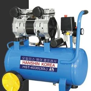 현장용 톱 오일없는 콤프레샤 4마력 HST-4030