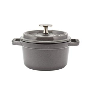 스타우브 원형 꼬꼬떼 주물냄비 14cm 그래파이트 그레이