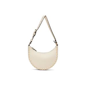 발렌 숄더백 오프 화이트 미니 락스터드 숄더백 252807F048036