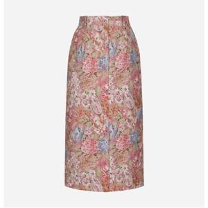 [써스데이아일랜드][여성]패턴 세미H 라인 스커트(T256MSK141W)