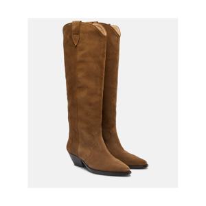 이사벨 Denvee 40 스웨이드 니하이 부츠 P01134298