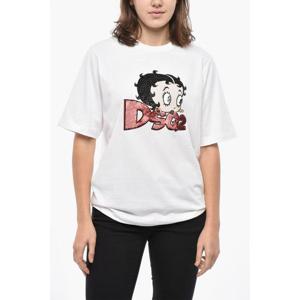 디스퀘어드2 반팔 티셔츠 S75GD0407 S24668 100 White