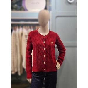 클리지 세이브존03 클리지 리본 꽈배기가디건 AGCP9WKC07A