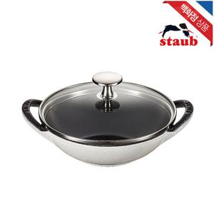 [스타우브]베이비웍 무쇠 주물 냄비 16cm 화이트 트러플 (ST3117107)
