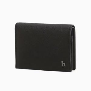 [헤지스ACC] 블랙 배색포인트 명함지갑 HJHO6E610BK