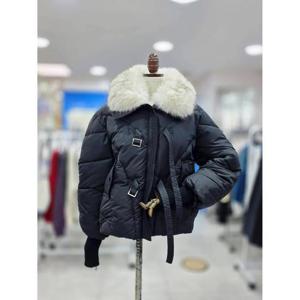 스테파니 세이브존08 퍼 카라 패딩 N25NJ5435