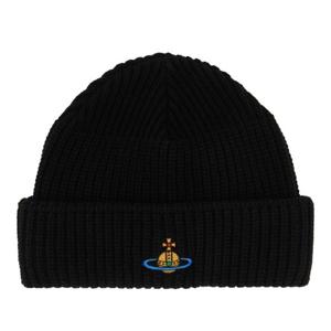 비비안웨스트우드 로고 비니 8102000A K004BN401