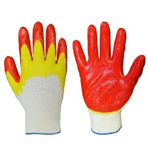 GUARDMAN 목장갑 이중황 코팅 장갑 (200개입) 면장갑 안전장갑 작업장갑