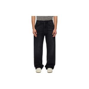 발망 청바지 블랙 루즈 데님 진 261251M186002