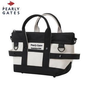 [파리게이츠] 공용 배색 캔버스 페이퍼 투웨이 토트백