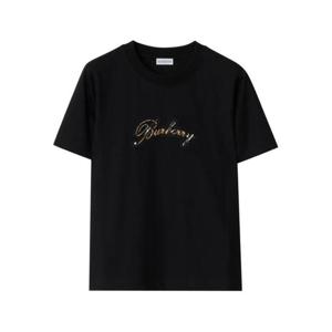 버버리 반팔 티셔츠 8120772 A1189 BLACK