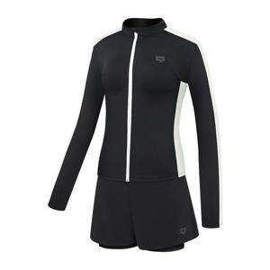 아레나]웨이비 레귤러핏 래쉬가드세트A6BL1PS02BLK-MN