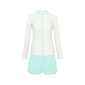 아레나  웨이비 레귤러핏 집업 래쉬가드 3PCS 세트 (A6BL1PS01WHT)