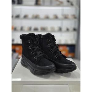 엘칸토 세이브존05 여성 소가죽 털 앵클 부츠 4cm WA14