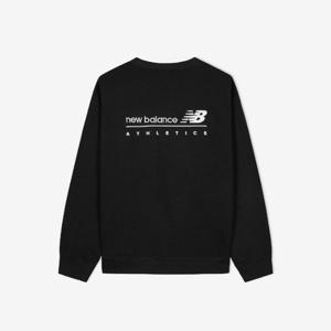 뉴발란스긴팔티 EQS NBNCF42103-19 UNI Linear 그래픽 기모 맨투맨 (SEMI OVER FIT)