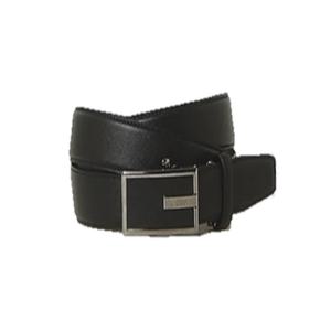 [닥스핸드백] 블랙 실버포인트 무광버클 자동벨트 DBBE5E761