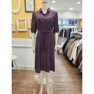 BCBG 세이브존01 큐브 프린트 원피스 B5C7O671