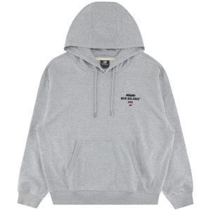 뉴발란스 GREY 등판 후드티셔츠 NBN0G11223 AC